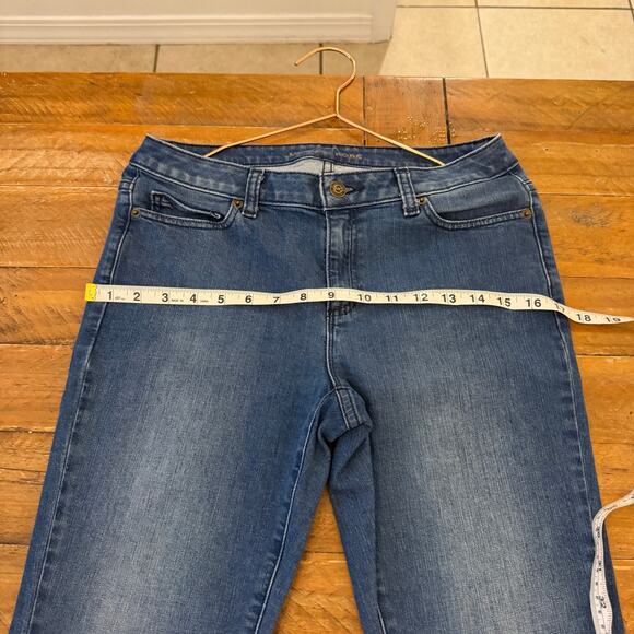 Michael kors skinny jeans size 4 medium wash - Picture 5 of 7